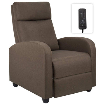 Homall Massage Recliner Chair Fabric Living Room Chair Home Theater Seating